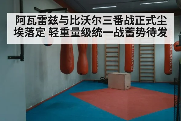 阿瓦雷兹与比沃尔三番战正式尘埃落定 轻重量级统一战蓄势待发